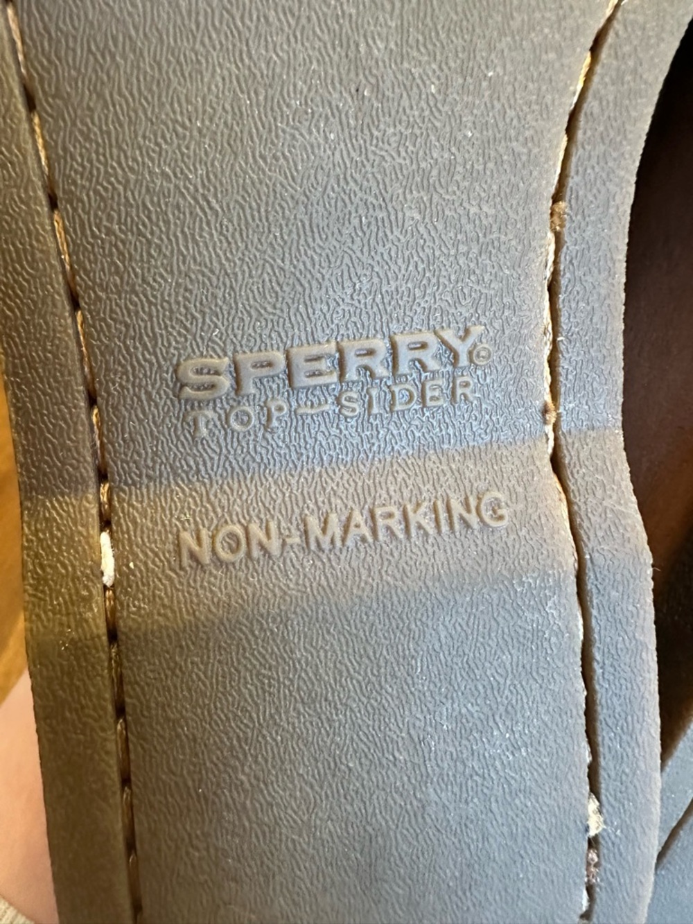 Sperry Top-Sider Mens Boat Shoes Leather Tan Brown Size 10 Classic Preppy - Picture 15 of 16